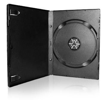 DVD бокс черный